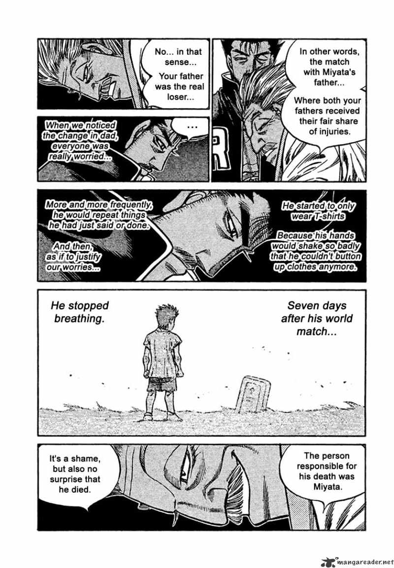Hajime No Ippo Chapter 820 : Their Fatherrs - Picture 3