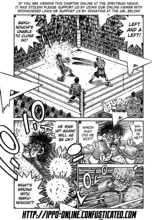 Hajime No Ippo Chapter 785 : Preparing To Enter The Ring - Picture 1