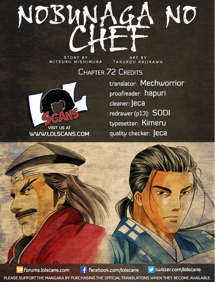 Nobunaga No Chef Vol.9 Chapter 72 : The Moment Of Reunion - Picture 3