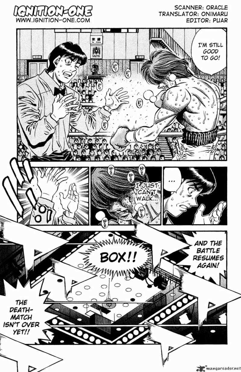 Hajime No Ippo Chapter 617 : What I Ve Seen So Far - Picture 3