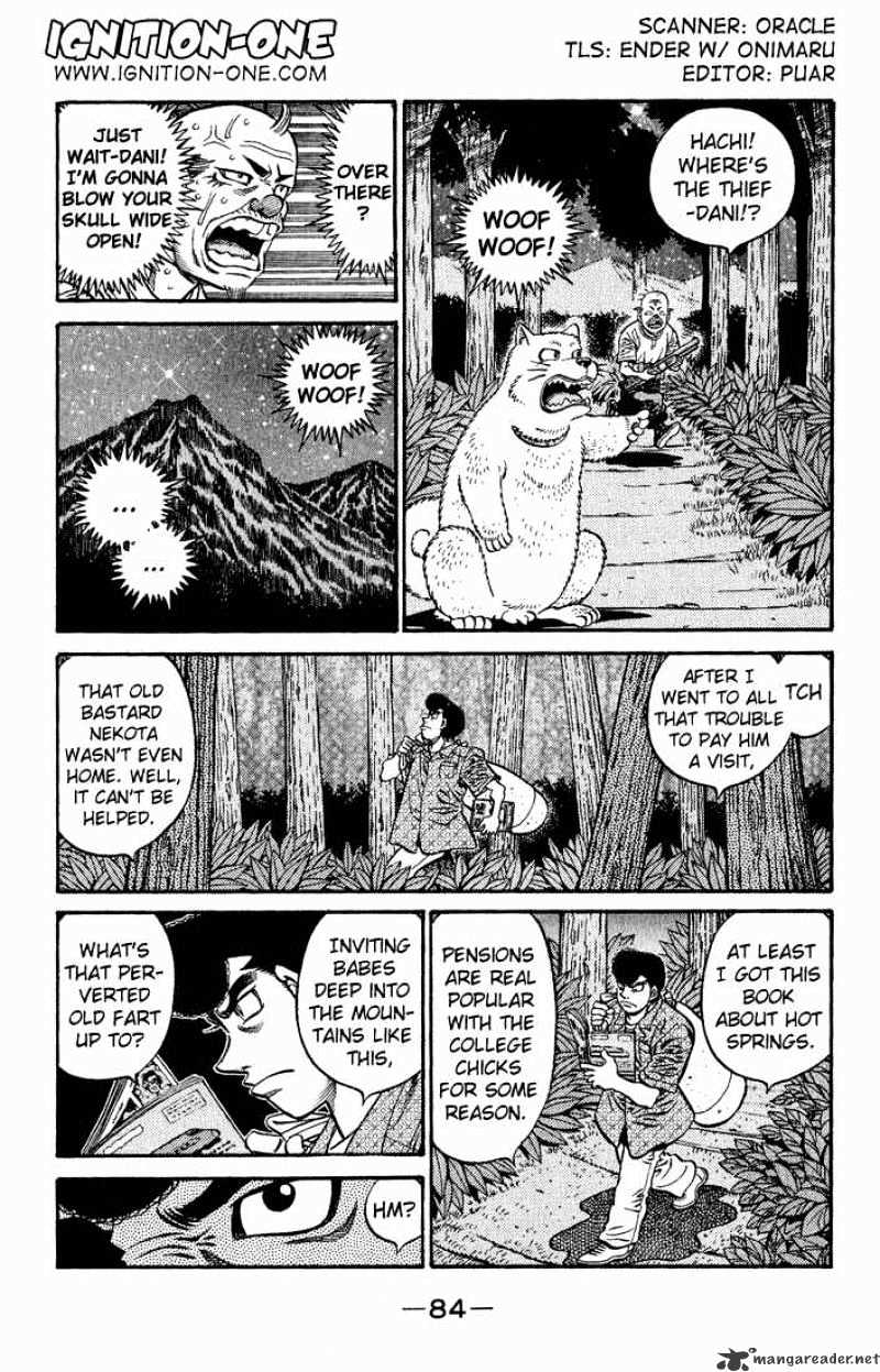 Hajime No Ippo Chapter 578 : Wandering Without A Tomorrow - Picture 2