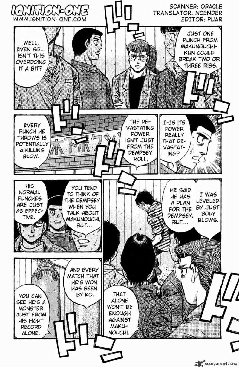 Hajime No Ippo Chapter 575 : Beyond The Evolution Of The Dempsey Roll - Picture 2
