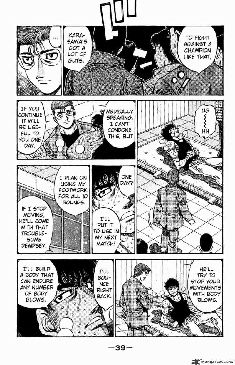 Hajime No Ippo Chapter 575 : Beyond The Evolution Of The Dempsey Roll - Picture 3