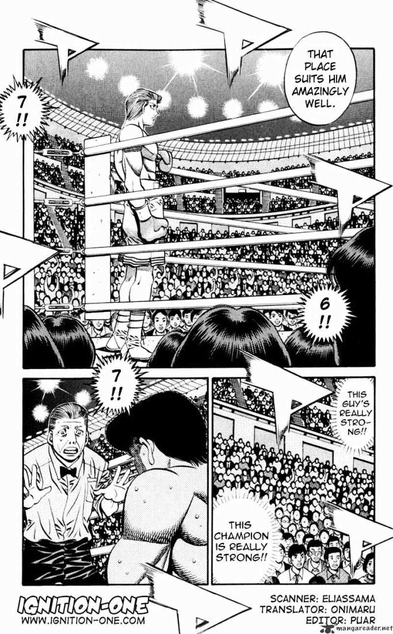 Hajime No Ippo Chapter 541 : Caged Hawk - Picture 3