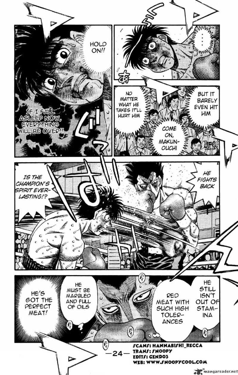Hajime No Ippo Chapter 494 : The Fight Must Go On - Picture 2