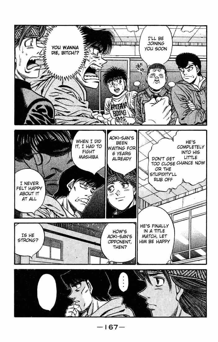 Hajime No Ippo Chapter 442 : The Feelings Of A Man On The Verge - Picture 3