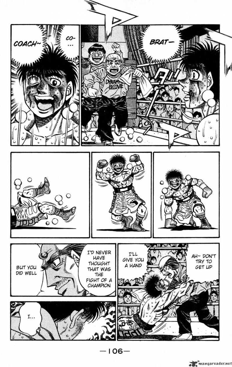 Hajime No Ippo Chapter 439 : Path Of Life - Picture 2