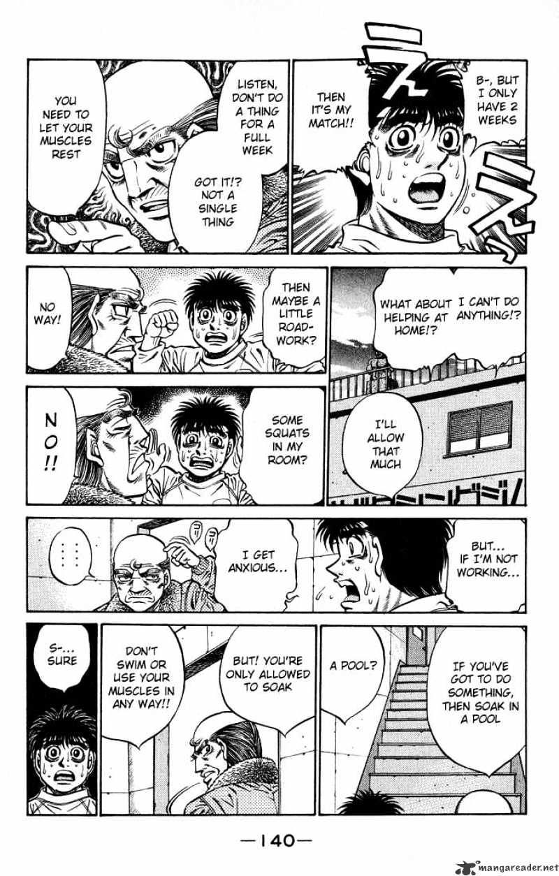 Hajime No Ippo Chapter 423 - Picture 2