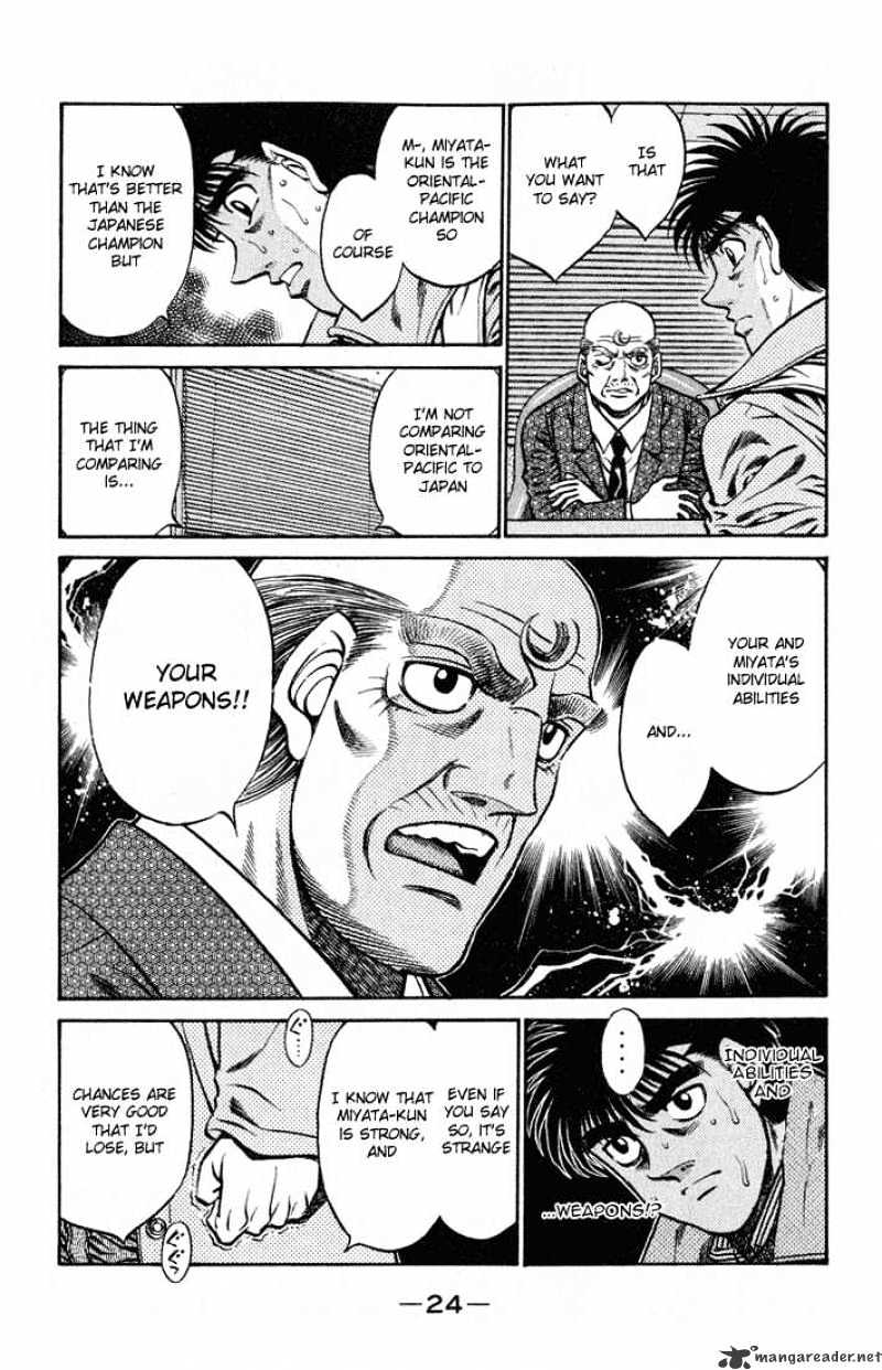 Hajime No Ippo Chapter 417 - Picture 2