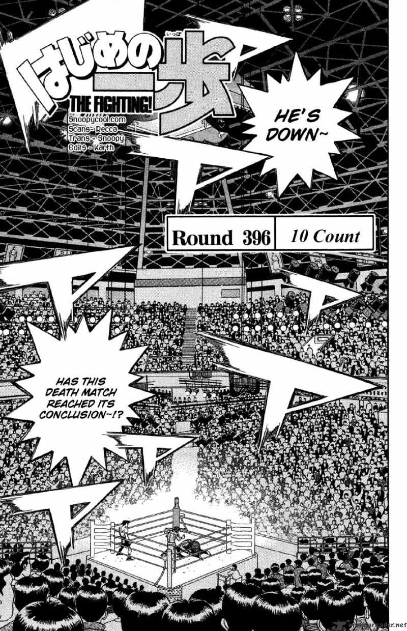 Hajime No Ippo Chapter 396 : 10 Count - Picture 1