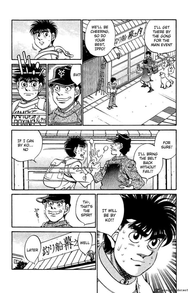 Hajime No Ippo Chapter 300 - Picture 3