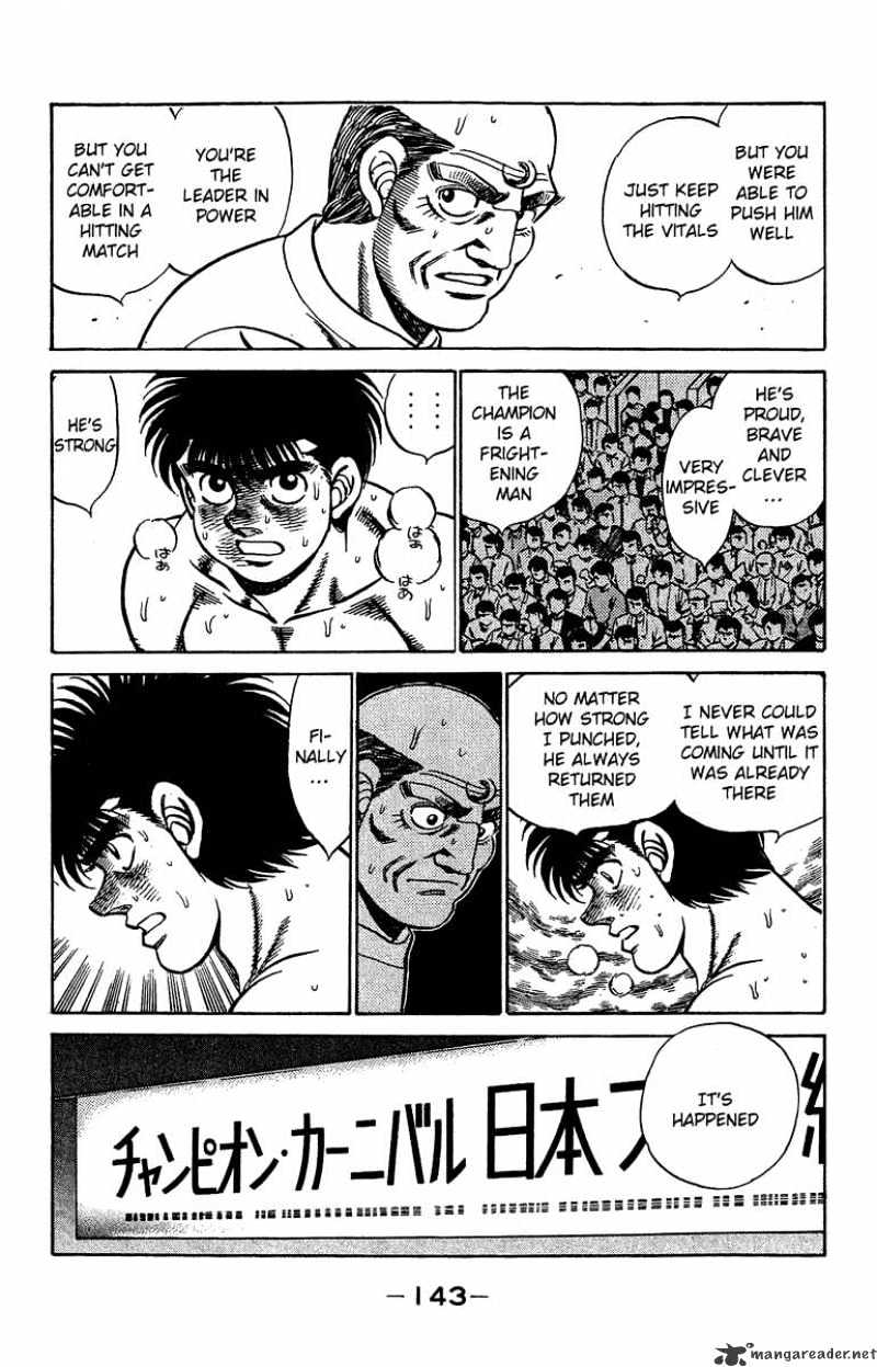 Hajime No Ippo Chapter 186 - Picture 3