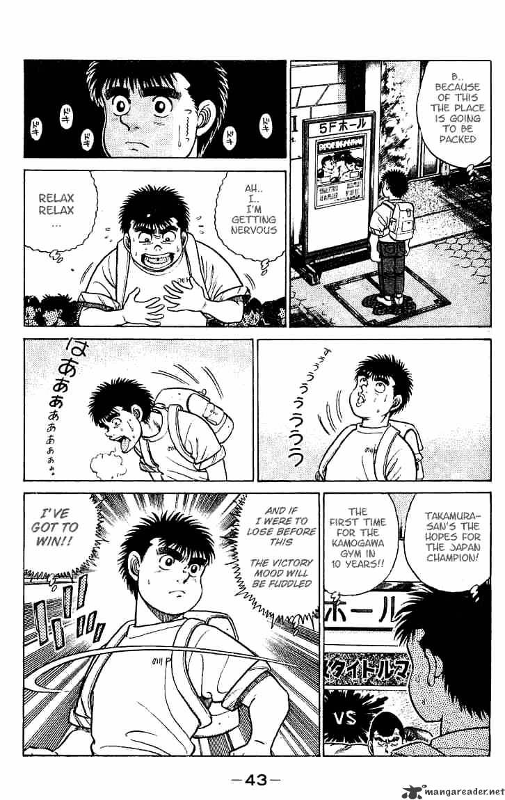 Hajime No Ippo Chapter 45 : Clinch - Picture 3