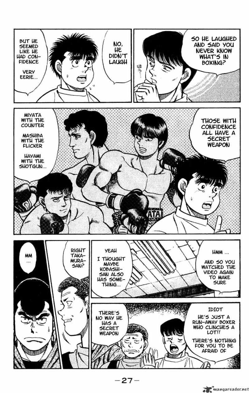 Hajime No Ippo Chapter 44 : A Weak Champion - Picture 3