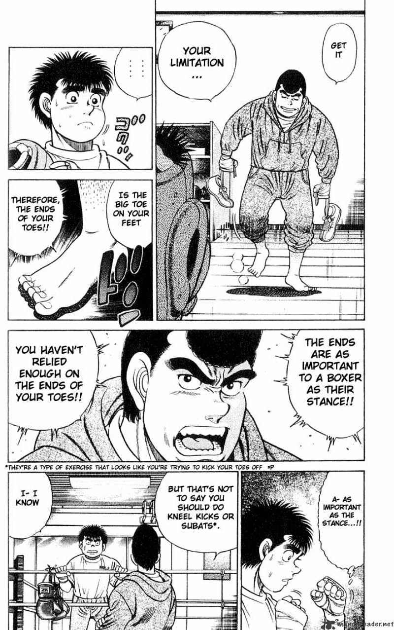Hajime No Ippo Chapter 41 : The Secret On The Back Of The Foot - Picture 2