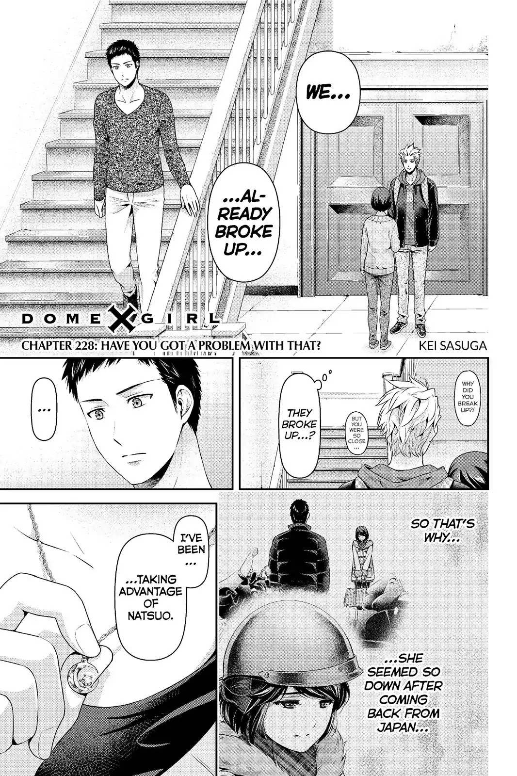 Domestic Na Kanojo Chapter 228: Have You Got A Problem With That? - Picture 2
