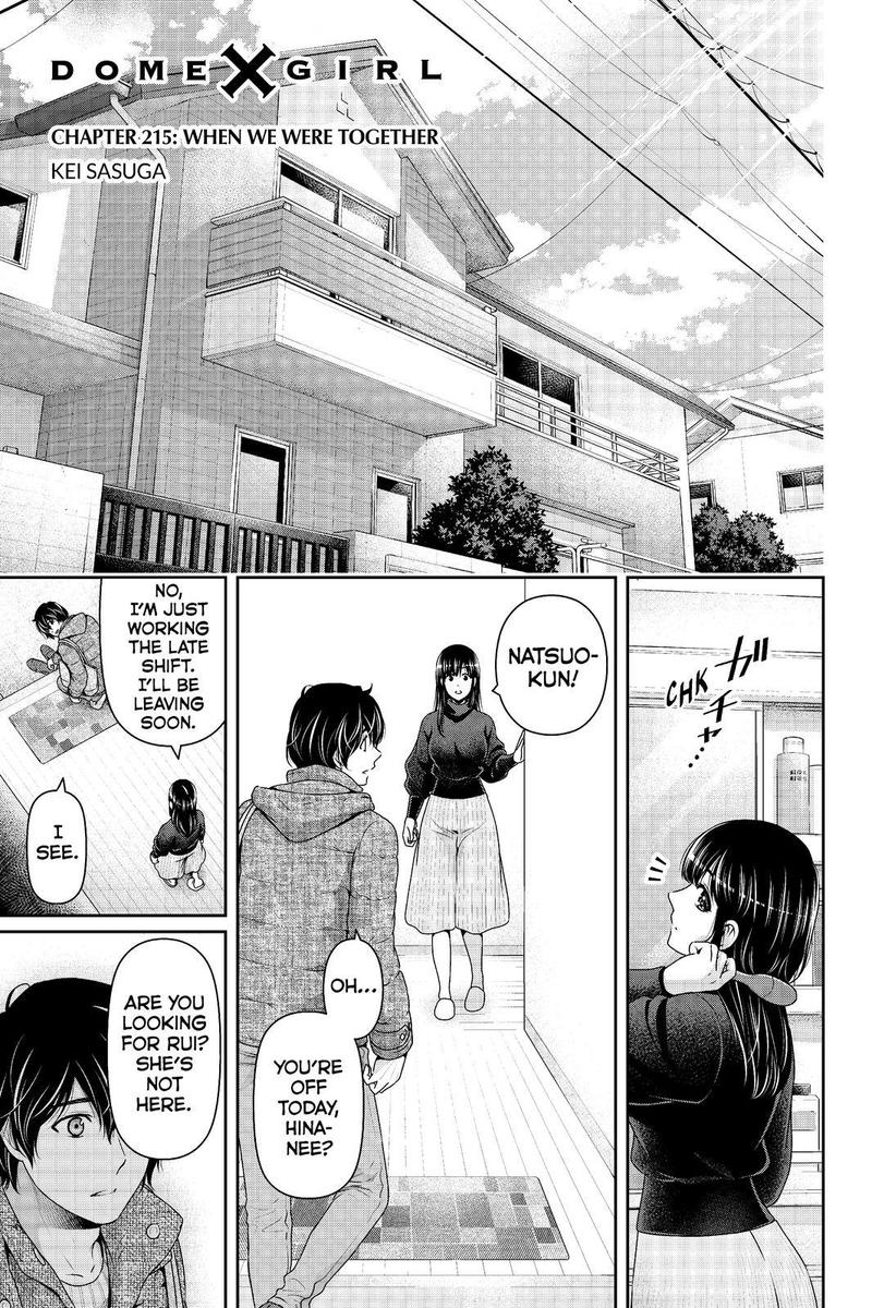 Domestic Na Kanojo Chapter 215: When We Were Together - Picture 1