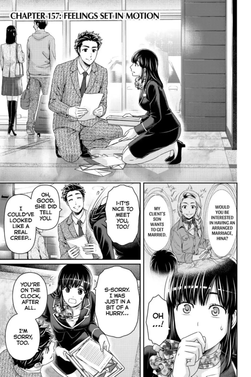 Domestic Na Kanojo Chapter 157: Feelings Set In Motion - Picture 1