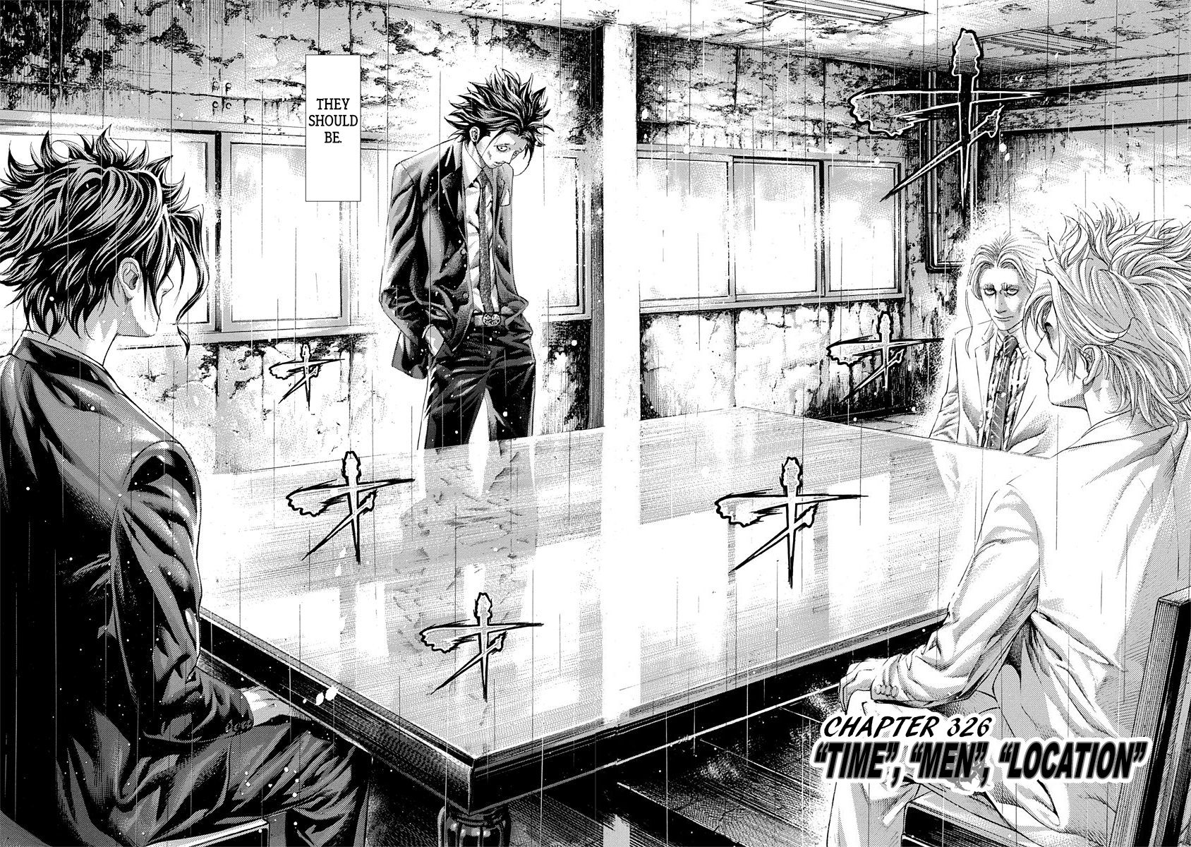 Usogui Chapter 326: “Time”, “Men”, “Location” - Picture 2