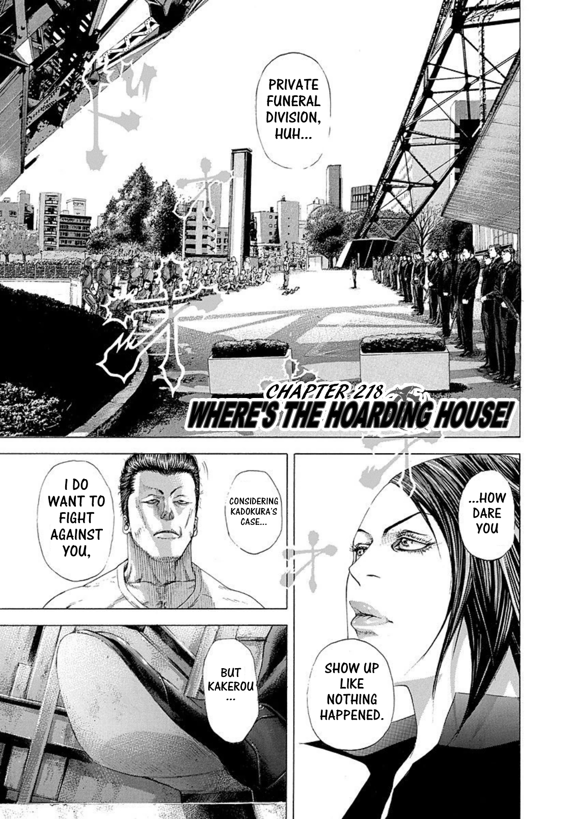 Usogui Chapter 218: Where S The Hoarding House? - Picture 1