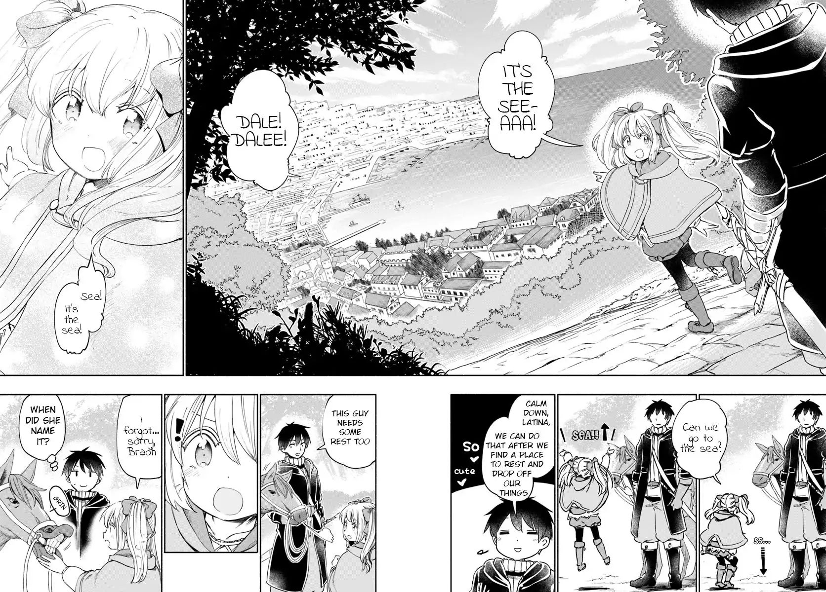For My Daughter, I Might Even Be Able To Defeat The Demon King Chapter 27: Young Girl, Arriving At The Sea - Picture 2