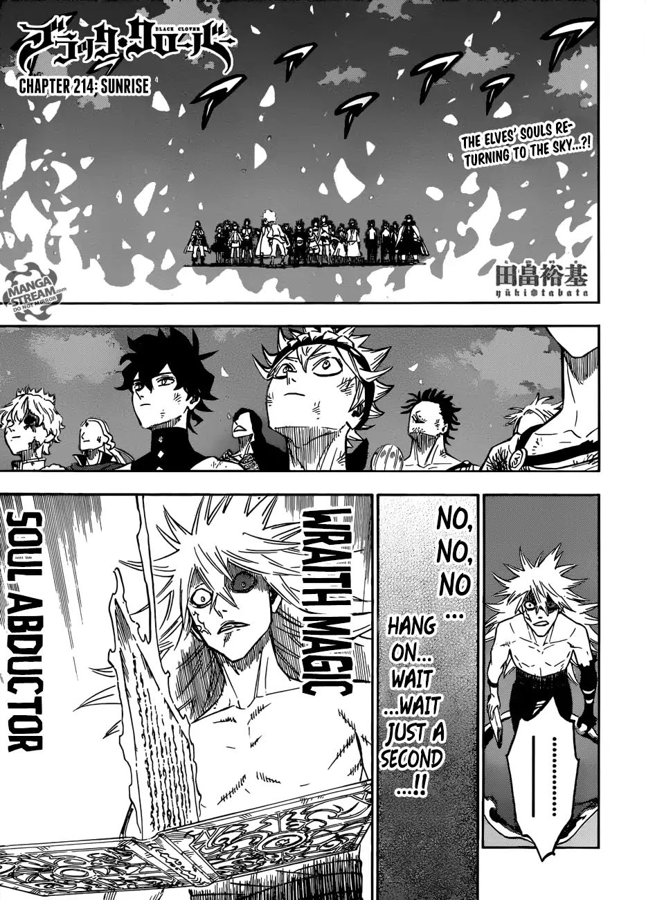Black Clover Chapter 214: Sunrise - Picture 1