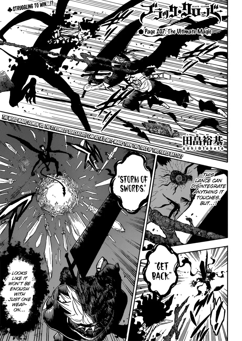 Black Clover Chapter 207: The Ultimate Magic - Picture 1