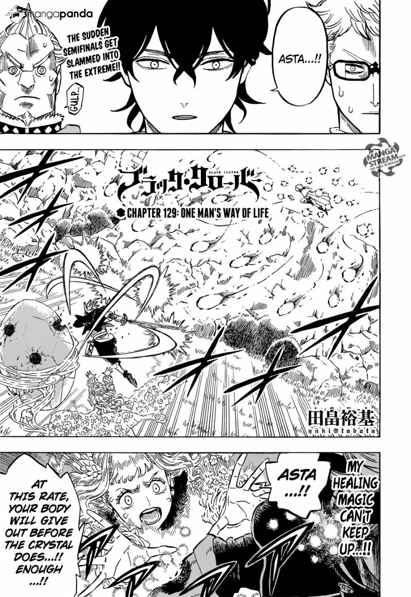 Black Clover Chapter 129 - Picture 1