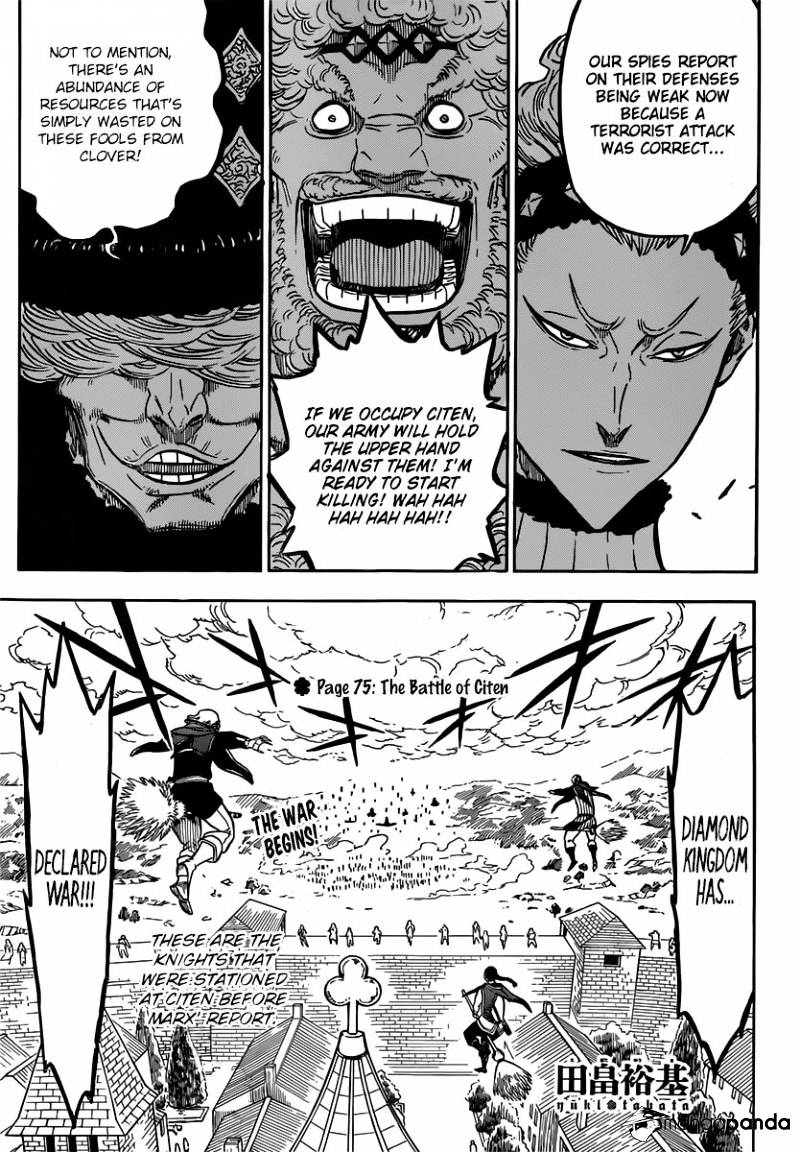 Black Clover Chapter 75 - Picture 1