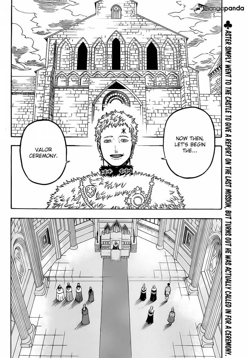 Black Clover Chapter 23 : Valour Ceremony - Picture 3