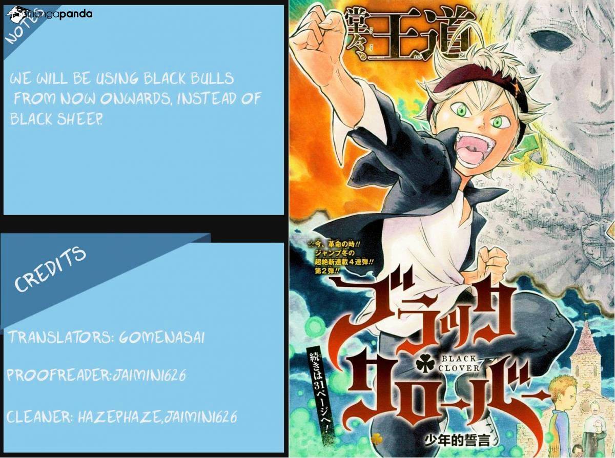 Black Clover Chapter 5 : The Other Noob - Picture 1