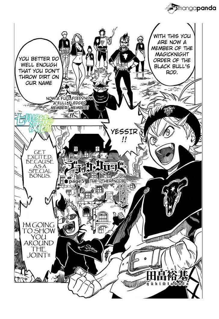 Black Clover Chapter 5 : The Other Noob - Picture 2