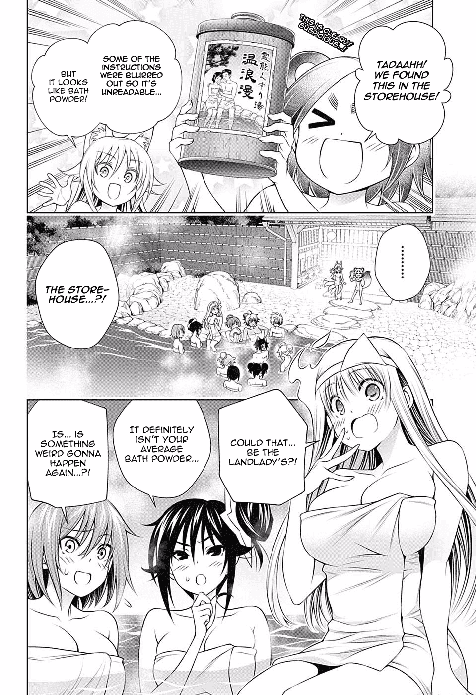 Yuragi-Sou No Yuuna-San Chapter 141: Almost Crossing The Line?! The Hot Spring Incident! - Picture 2