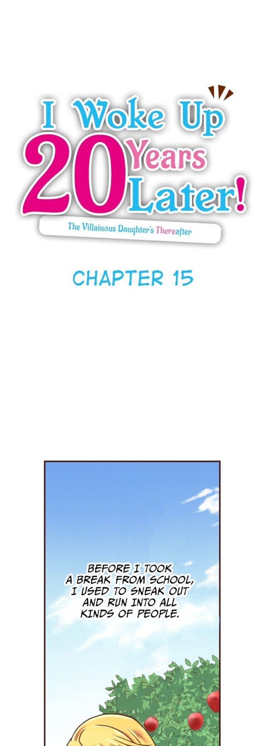 I Woke Up 20 Years Later! Chapter 15 - Picture 1