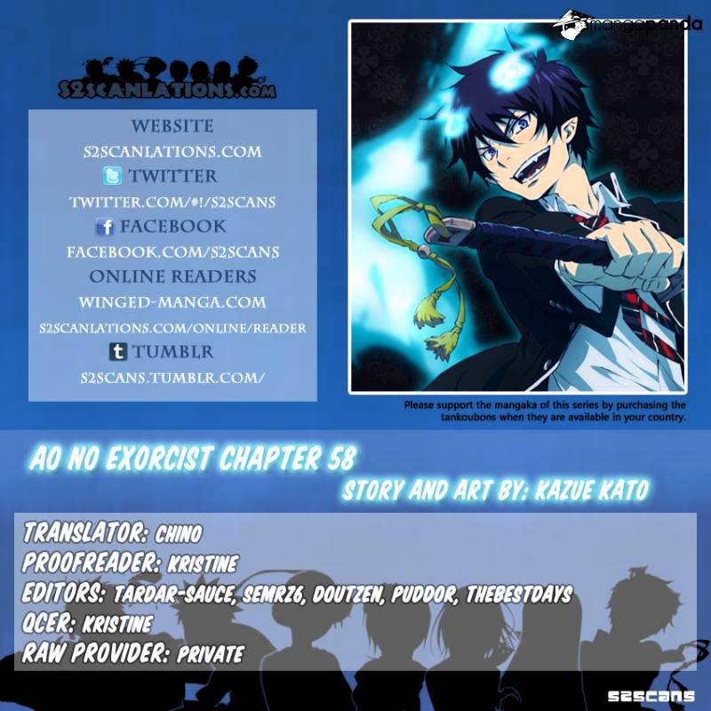 Ao No Exorcist Chapter 58 : Middle Game - Picture 1