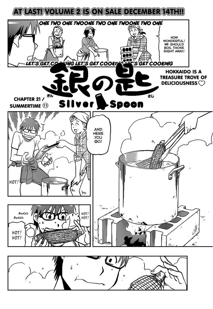 Gin No Saji Vol.3 Chapter 21 : Summertime (11) - Picture 3