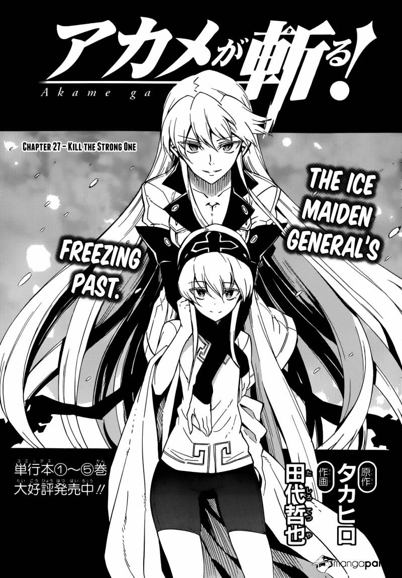 Akame Ga Kill! Chapter 27 : Kill The Strong One - Picture 3