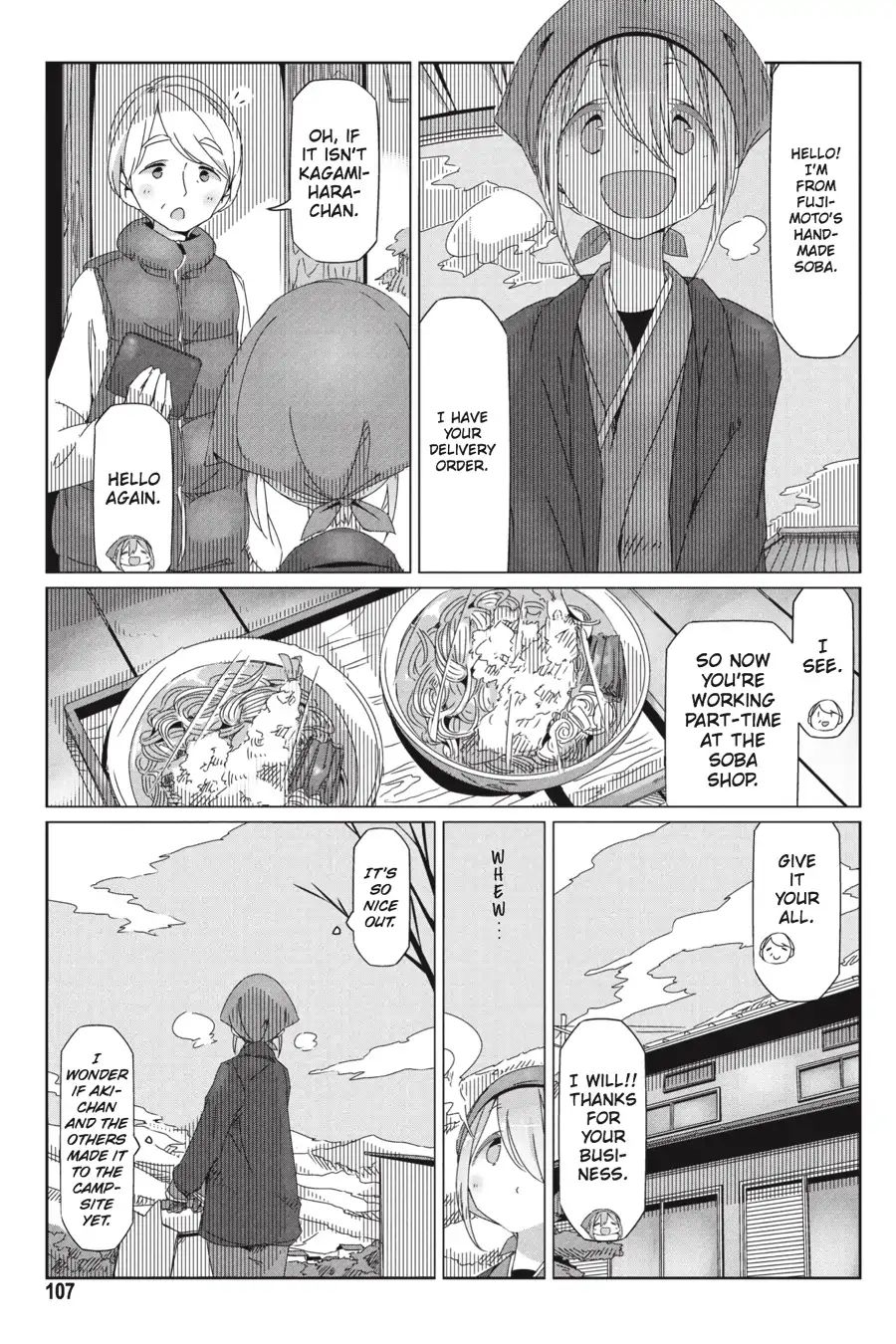 Yurucamp Chapter 33: Winter At Oomana Misaki - Picture 1