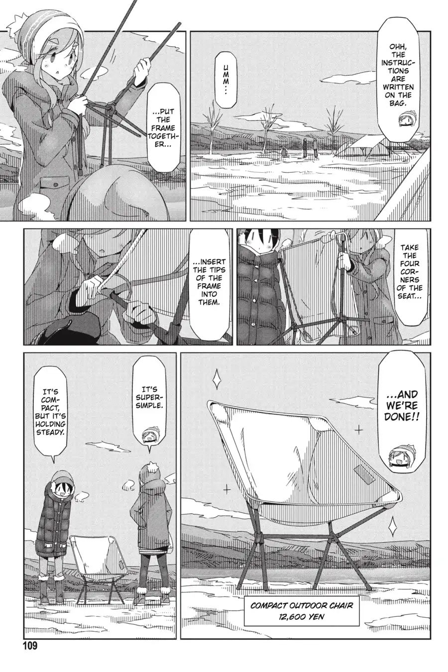 Yurucamp Chapter 33: Winter At Oomana Misaki - Picture 3
