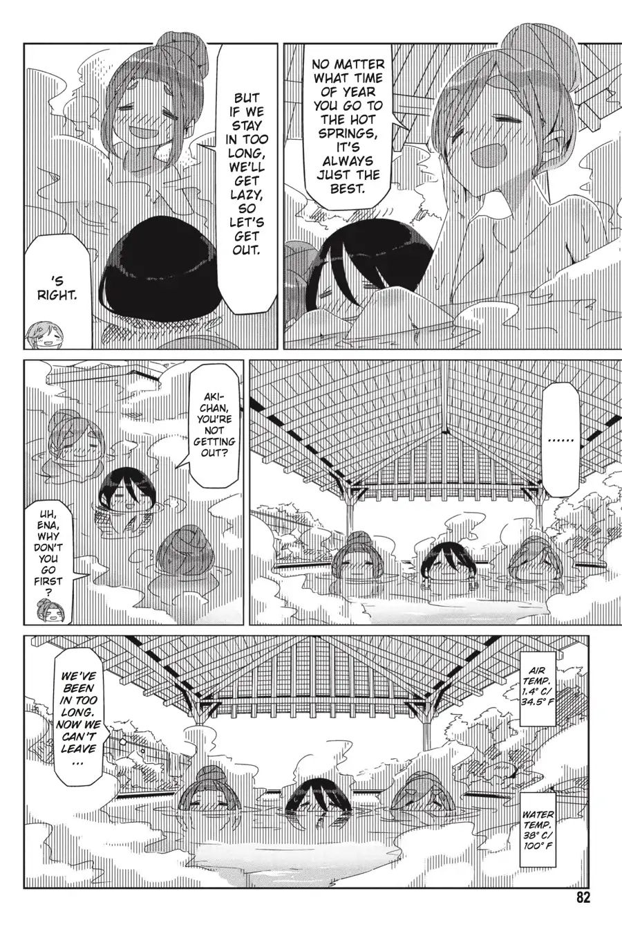 Yurucamp Chapter 32: Snow Country Hot Pot And Lake Yamanaka - Picture 2