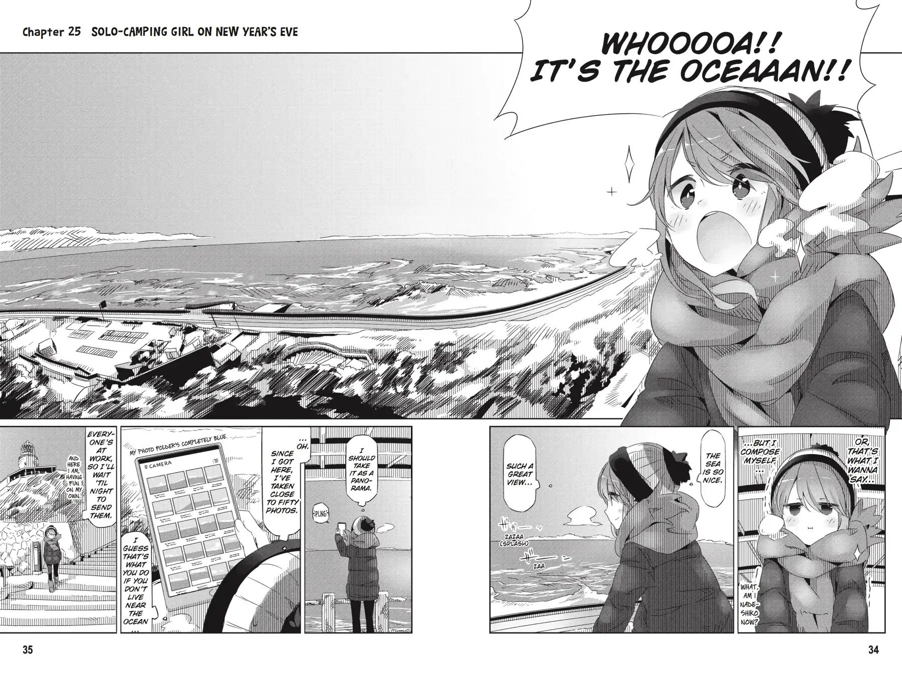 Yurucamp Chapter 25: Solo-Camping Girl On New Year's Eve - Picture 2