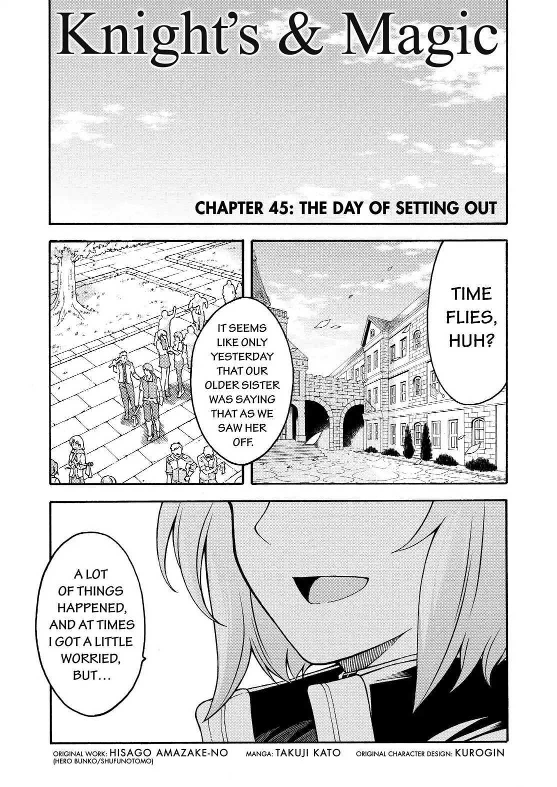 Knights & Magic Chapter 45: The Day Of Setting Out - Picture 2