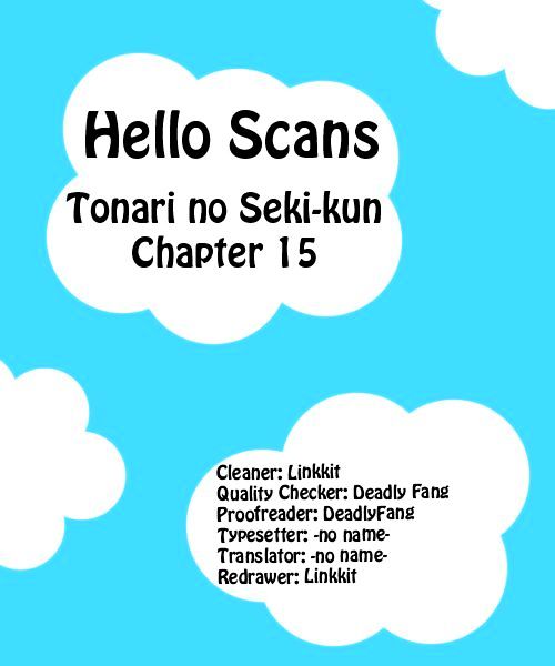 Tonari No Seki-Kun Vol.1 Chapter 15 - Picture 1