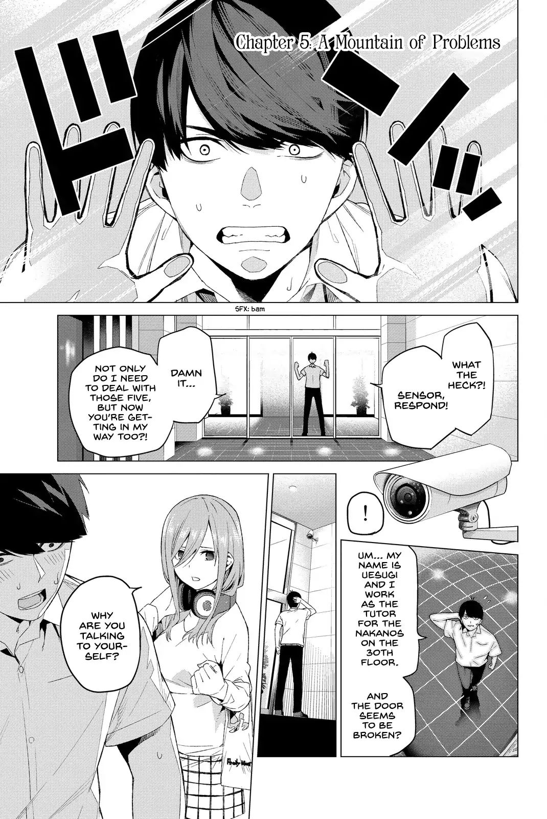 Go-Toubun No Hanayome Vol.1 Chapter 5: A Mountain Of Problems - Picture 1
