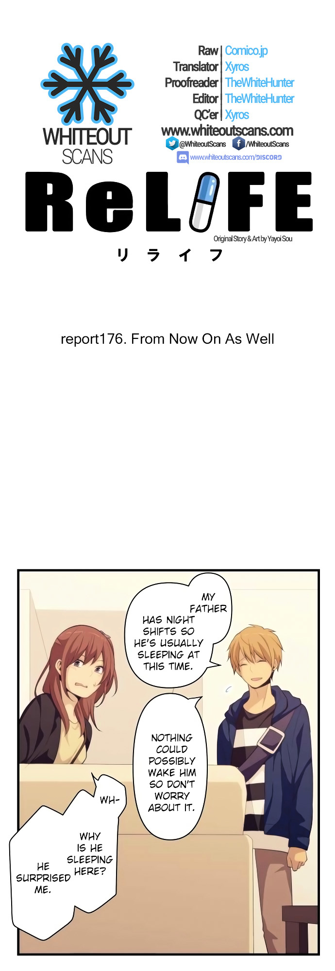 Relife Chapter 176 : Report176. From Here On As Well - Picture 3