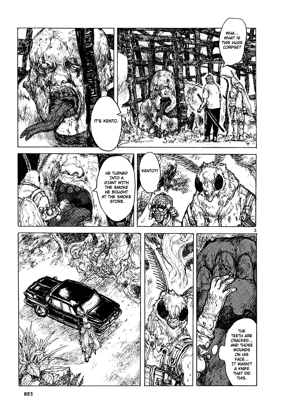 Dorohedoro Chapter 47 : Crosseye Tragedy - Picture 3