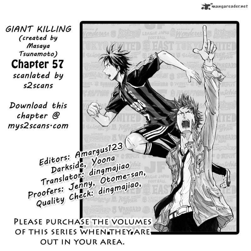 Giant Killing Chapter 57 - Picture 1