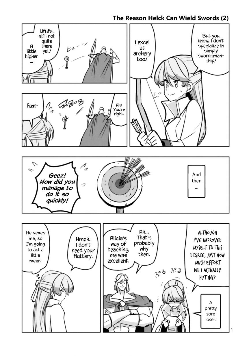 Helck Chapter 93.4 : Omake: The Reason Helck Can Wield Swords (2) - Picture 1