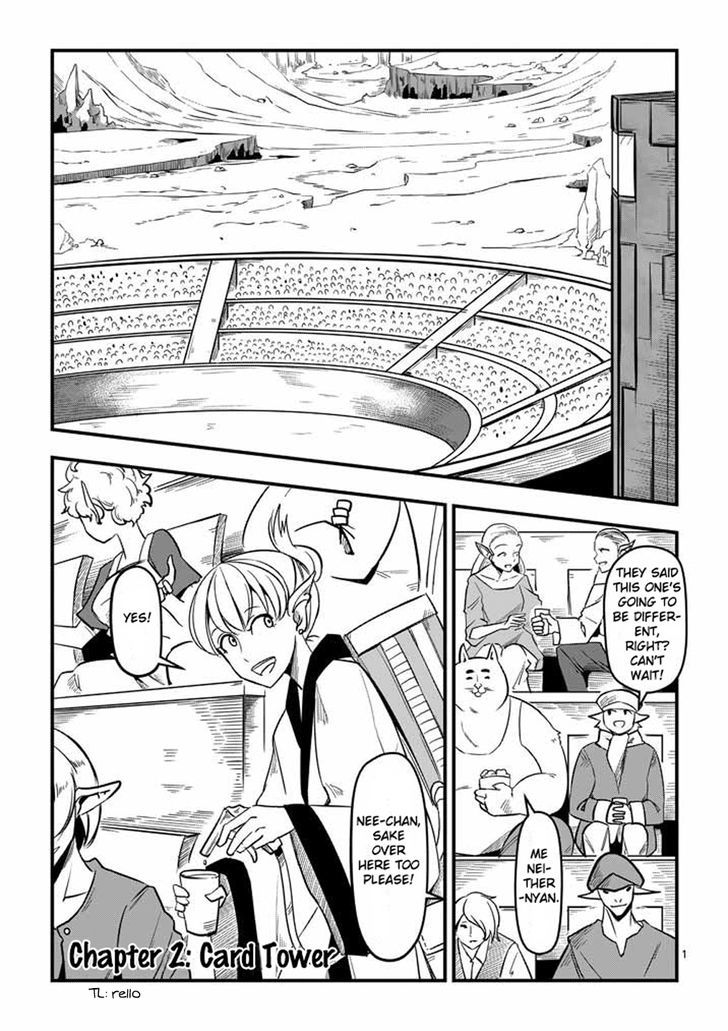 Helck Chapter 2 : Card Tower - Picture 1