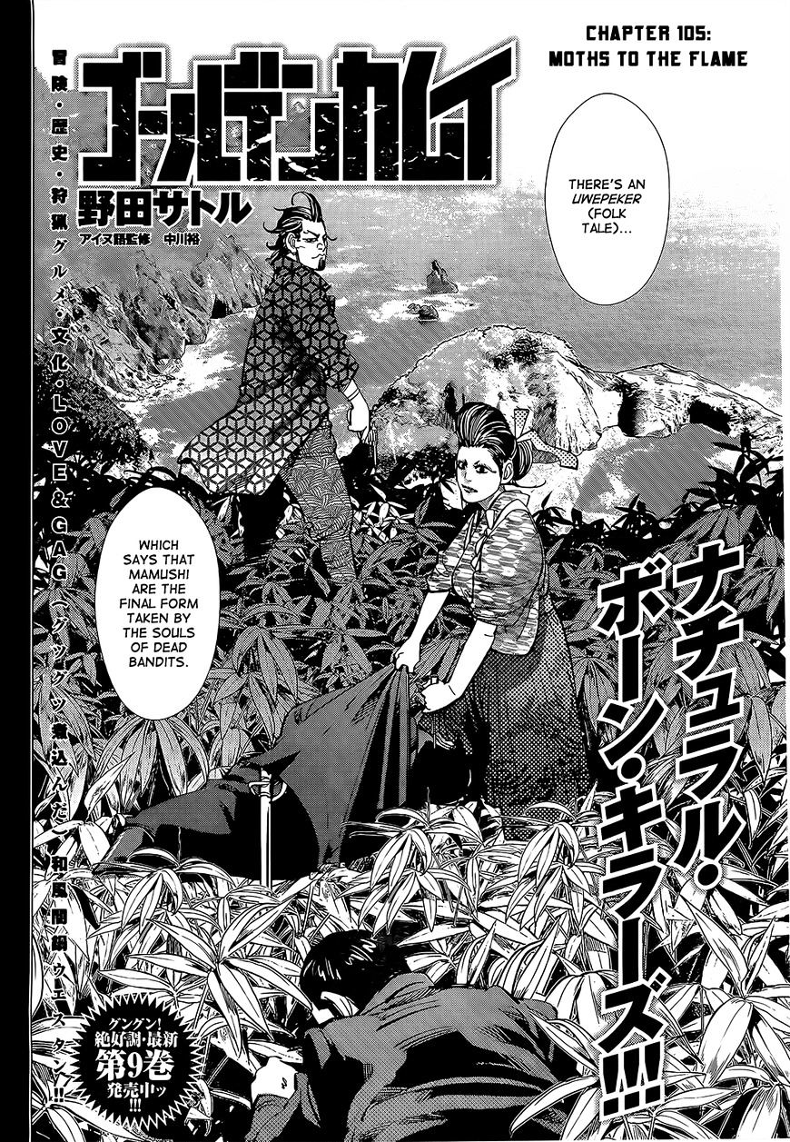 Golden Kamui Chapter 105 : Moths To The Flame - Picture 1